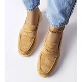 Gemre Beige eco-suede loafers Ferragus | Shoptok.si