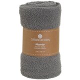 Casa Selección Siva odeja iz sherpa flisa 130x160 cm Sherpa Bouclé – | Shoptok.si