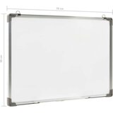 vidaXL Magnetna piši-briši tabla bela 70x50 cm jeklo, (20729580) | Shoptok.si