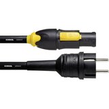 Cordial CFCA 5 S-TRUE 1 tok priključni kabel [1x varnostni moški konektor - 1x powercon moški konektor] 5.00 m črna, (20429763) | Shoptok.si