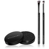 BrushArt Professional Eyshadow brush set with brush cleaning sponge set čopičev za ličenje oči Cene