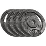 Rebel Set olimpijskih tegova sa rukohvatom Active RBA-2143-02.5, 51mm, 4x2.5 kg | Eponuda.com