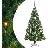  Umjetno božićno drvce Zelena 180 cm PVC i Čelik i Plastika | shoptok.hr