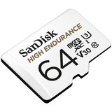 Sandisk 64GB High Endurance microSD Class 10 U3 V30 memory card with adapter | shoptok.hr