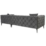 Atelier Del Sofa ugaona garnitura como eco right anthracite black