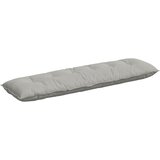  Jastuk za leđa Svijetlo siva 180 x 50 cm Mikrofiber tkanina | shoptok.hr