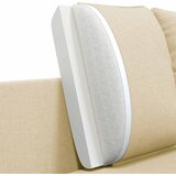 SOFA za dvije osobe Krem 188 x 81 x 89 cm Tkanina Slike