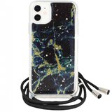  Storm silikonski ovitek z vrvico za samsung galaxy A52 A525 / samsung galaxy A52s A528 - črn | Shoptok.si