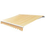 Platno za tendu boja suncokreta i bijela 4 x 3 m (bez okvira) | shoptok.hr