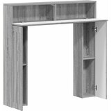 Okvir za kamin Siva Sonoma 102 x 18 x 100,5 cm | shoptok.hr