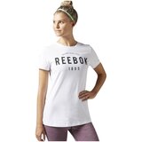 Reebok Majice s kratkimi rokavi BK6636 Bela Cene