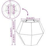  Sadilica Antracit 50 x 50 x 40 cm Čelik | shoptok.hr