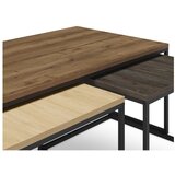 Marckeric Stolići za kavu u setu 3 kom u prirodnoj boji 60x110 cm Camelia – | shoptok.hr