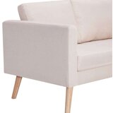  Kavč trosed iz blaga krem | Shoptok.si