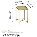 Wallity klub sto 46x56x46cm zlatni | Eponuda.com