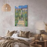  Slika - Claude Monet – Monet’s Garden at Vétheuil 20x30 Premium Print | shoptok.hr