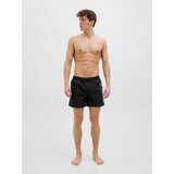 Jack & Jones Muški kupaći Swim Splice Logo Akm Sn, Crni | ePonuda.com