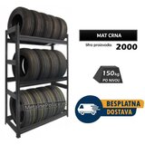  Polica za GUME 177x120x50cm 3x150kg | ePonuda.com