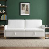 SOFA s pohranom Bijela 192 x 78 x 87 cm Poliester | Shoptok.si