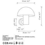 Opviq kubbe - 16000 - b antik wall lamp | Eponuda.com