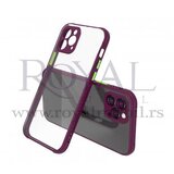  futrola pvc mopal za iphone 12 mini (5.4) ljubicasta sa zelenim Cene