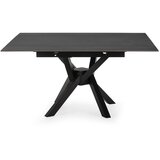 Marckeric Raztegljiva jedilna miza z dodatno ploščo s kamnito mizno ploščo 90x150 cm Arlene – | Shoptok.si