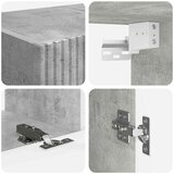  Komplet TV omaric 4 pcs Betonsko siva Konstruiran les - - Siva - 61.16 - 30 x 31 x 60 cm - 2025-vidaXL-Uvoz_2 | Shoptok.si