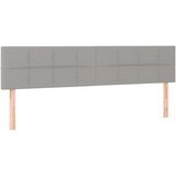  Box spring s madracem LED svjetlosivi 180x200 cm tkanina | shoptok.hr