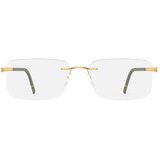  Muške Dioptrijske naočale Silhouette Momentum 5529 EY 52/19 Gold | shoptok.hr