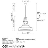 Opviq Luster Craft-13981, 41 cm, IP20, zelena | Eponuda.ba