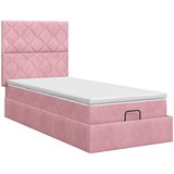 Podesivi krevet s madracem Ružičasta 90 x 200 cm Baršun | shoptok.hr