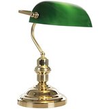 Globo Namizna svetilka Bankers Lamp (60 W, višina: 36 cm, E27, medenina) | Shoptok.si