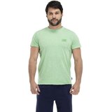 Leone 1947 Majice s kratkimi rokavi Man T-Shirt Short Sleeves Beach Zelena | Shoptok.si