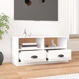 TV ormarić sjajni bijeli 93x35,5x45 cm od konstruiranog drva | Eponuda.ba