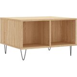  Stolić za kavu boja hrasta 60 x 50 x 36,5 cm konstruirano drvo | shoptok.hr