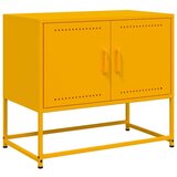 TV ormarić boja senfa 68 5 x 39 x 60 5 cm čelični | shoptok.hr