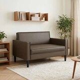  XXL fotelja Smeđa Umjetna koža - Smeđa 110 cm | shoptok.hr
