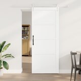vidaXL klizna vrata s setom opreme bijela 86x211 cm od MDF-a | shoptok.hr