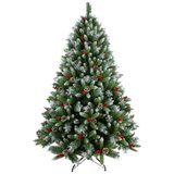  Novogodišnja jelka Snežna sa šišarkama i bobicama 240 cm. 2236/96 set/granePVC | Eponuda.com