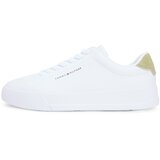 Tommy Hilfiger Niske tenisice 'COURT ESS' maslinasta / bijela | shoptok.hr