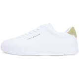 Tommy Hilfiger Nizke superge 'COURT ESS' oliva / bela | Shoptok.si