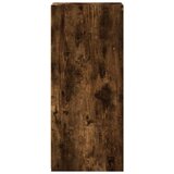 vidaXL Komoda dimljeni hrast 30x41x93 cm inženirski les | Shoptok.si