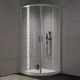 Kolpa San KOLPA-SAN polkrožna tuš kabina Venus R 80 WH/1 R550, bela | Shoptok.si