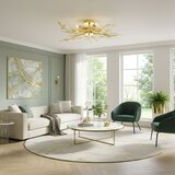 Toolight Moderna zlatna stropna svjetiljka EBT022-5C GOLD | shoptok.hr