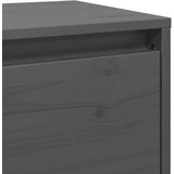  Zidni ormarići 2 kom sivi 45 x 30 x 35 cm od masivne borovine | shoptok.hr
