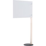 Paperflow Zaščitna predelna stena s stojno nogo, VxŠ 1760 x 980 mm, stena bele barve | Shoptok.si