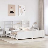  Okvir kreveta bez madraca bijeli 180x200 cm od masivne borovine | shoptok.hr