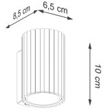 Brilagi - LED zidno svetlo CRESTO 1xGU10/10W/230V 10 cm belo | Eponuda.com