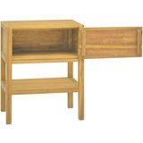  Kopalniška omarica 60x40x75 cm trdna tikovina, (20706047) | Shoptok.si