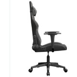  Masažna igraća stolica crno-siva od umjetne kože | shoptok.hr